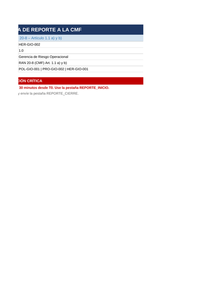 Toolkit RAN 20-8 — Gestión de Incidentes