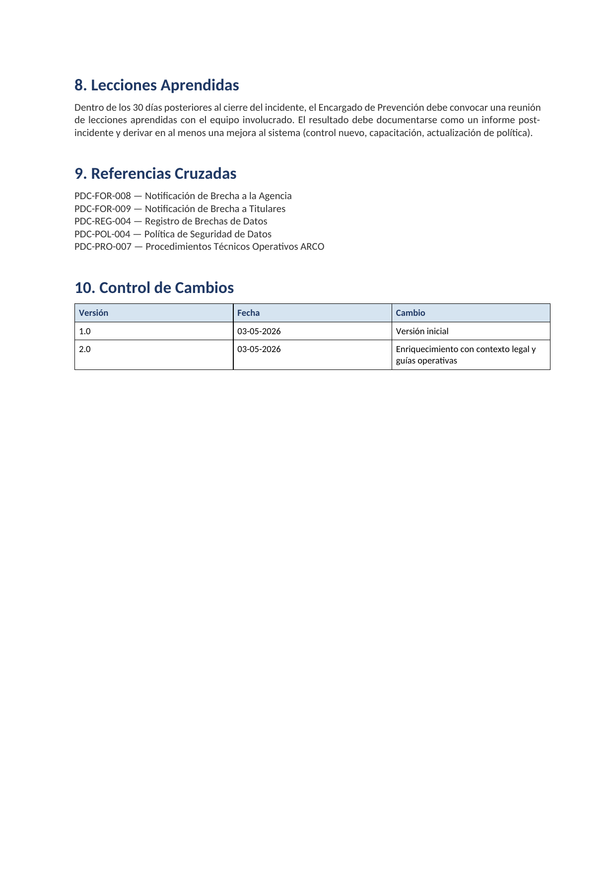 Toolkit Ley 21.719 — Protección de Datos Personales