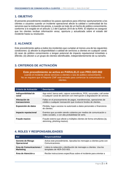Toolkit RAN 20-8 — Gestión de Incidentes